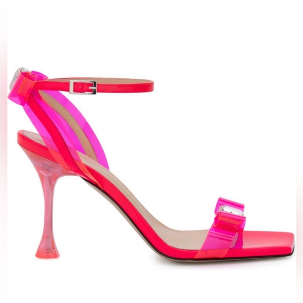 MACH & MACH Pink and Red Heels